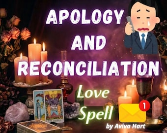 Apology Reconciliation Spell - Make Them Regret & Reach Out First Same Day +  Photo Proof (Not AI!)