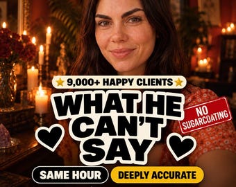 May include: A person with dark hair wearing a floral top, overlaid with text reading 9,000+ HAPPY CLIENTS, WHAT HE CAN'T SAY, NO SUGARCOATING, SAME HOUR, DEEPLY ACCURATE, and Aviva Hart, set against a background of lit candles and red flowers.