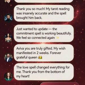 Avoidant to Obsessed Love Spell - Twin Flame Attraction Ritual, Romantic Magnetism, Intense Energy Same Day + Photo Proof image 10