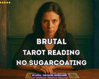 Lectura de Tarot Brutal: La verdad que necesitas escuchar ahora / Respuestas directas, sin edulcorantes / Perspicacia psíquica
