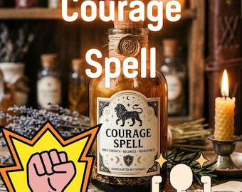Courage & Confidence Spell | Overcome Fear Unlock Your Inner Power | Spiritual Strength and Clarity Ritual