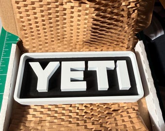 Yeti 3D Wandschild