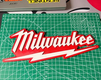 Milwaukee Toolbox/Wandschild groß