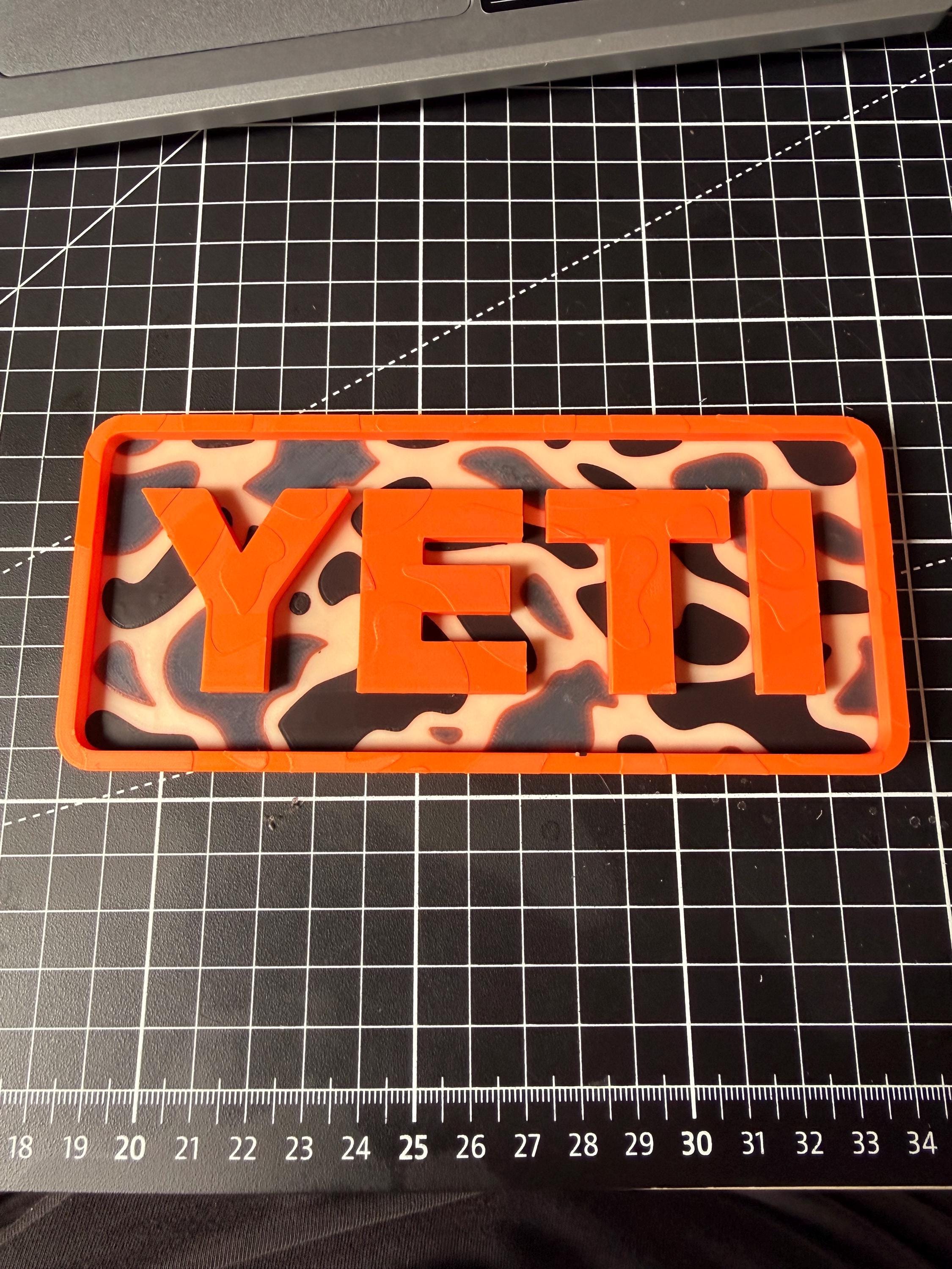 Yeti 3D Wall Hanging Sign - Wetlands Camo - Etsy
