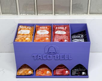 Taco Bell Sauce Paket Organizer