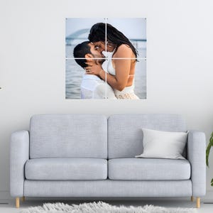 Custom Acrylic Photo Split Wall Art | Multi-Panel Collage, Modern Decor