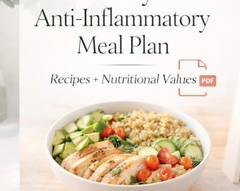 7-Day Anti-Inflammatory Meal Plan | Recipes, Shopping List (PDF)