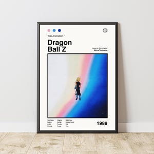 Vegeto Poster | DBZ Poster | Manga Poster | Anime Poster | Japanese Manga Wall Art | Japanese Room Decor | Anime Gift