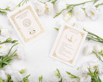 Spiegelaltaarkit - Glamour Magick Ritual Guide - afdrukbaar | Ijdelheidsaltaar pdf | Grimoire-pagina's hekserij