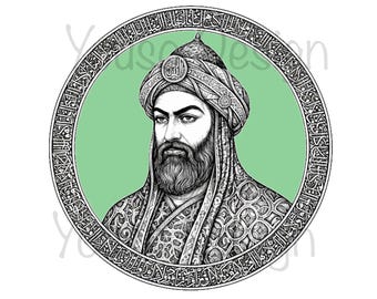 Imam Ali الامام علي con due file PNG (download digitale)