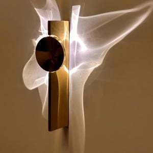 Folsom Rotating Brass Lantern – Decorative Plated Iron Lamp with  Kinetic Disc