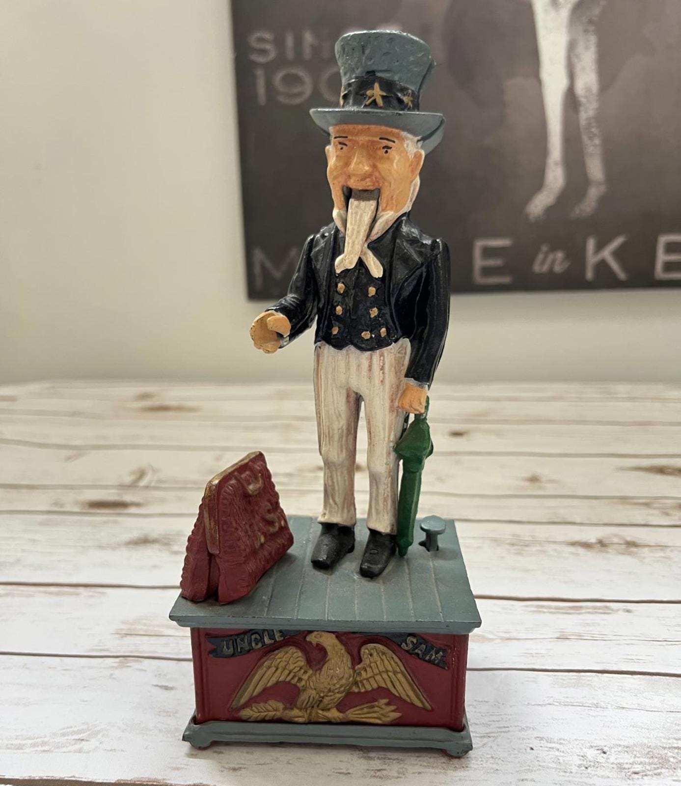Uncle Sam Coin Bank - Etsy