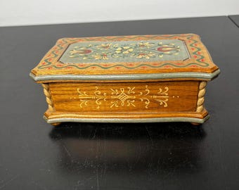 ルネッサンス/ Renaissance ブースターボックス　フランス語　美品 Vintage 1950's Thorens™ Swiss Music Box 