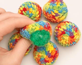 Squishy Fidget Crochet Ball