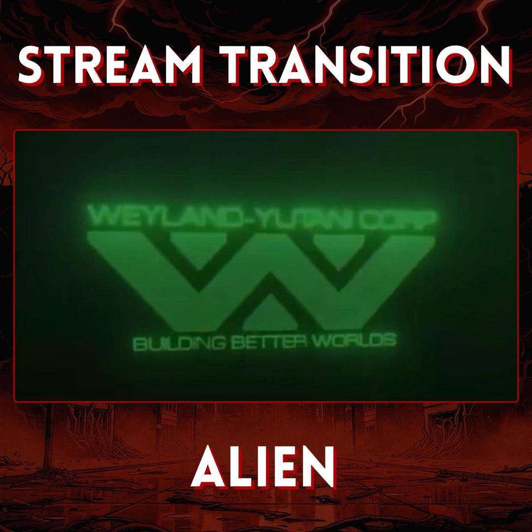 Alien Stinger Transition | Retro Green Screen Effect for Twitch ...