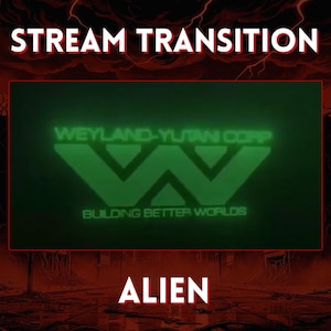 Alien Stinger Transition | Retro Green Screen Effect for Twitch, YouTube & Kick