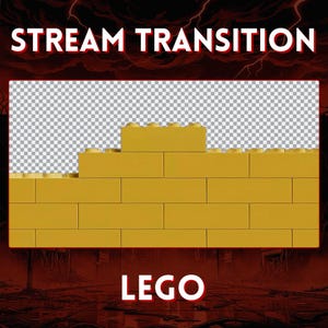 LEGO-Inspired OBS Scene Transition | Building and Deconstructing Bricks Effect for Twitch & YouTube