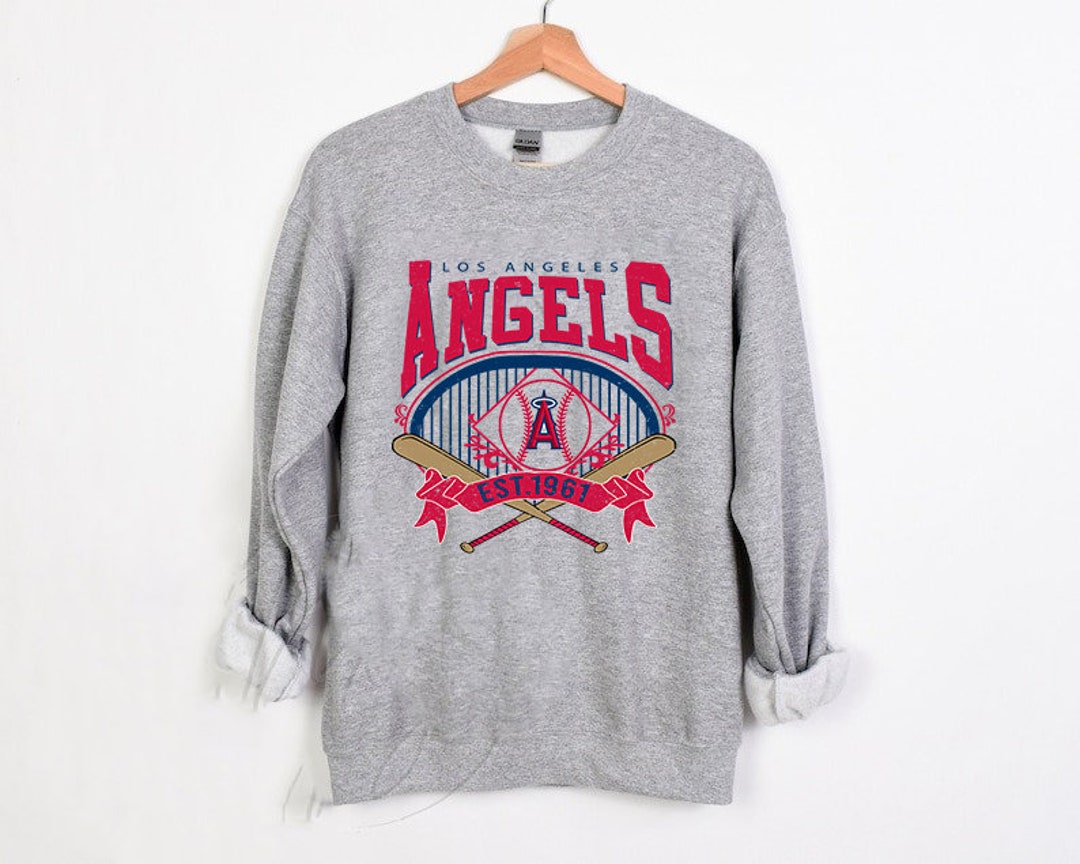 Vintage LA Angels Shirt, LA Angels Baseball Shirt, EST 1961 Shirt, Vintage Baseball Fan Shirt