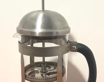 Bonjour 3 Cup PRO Stainless Steel French Press Coffee or Tea Maker.