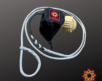 Fire Rope Dart | Monkey Fist Head | Technora/Dyneema Rope