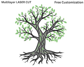 Tree of Life Laser Cut File