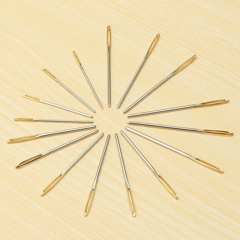 18Pcs/set 3 Size Large Leather Hand Sewing Needles Etsy