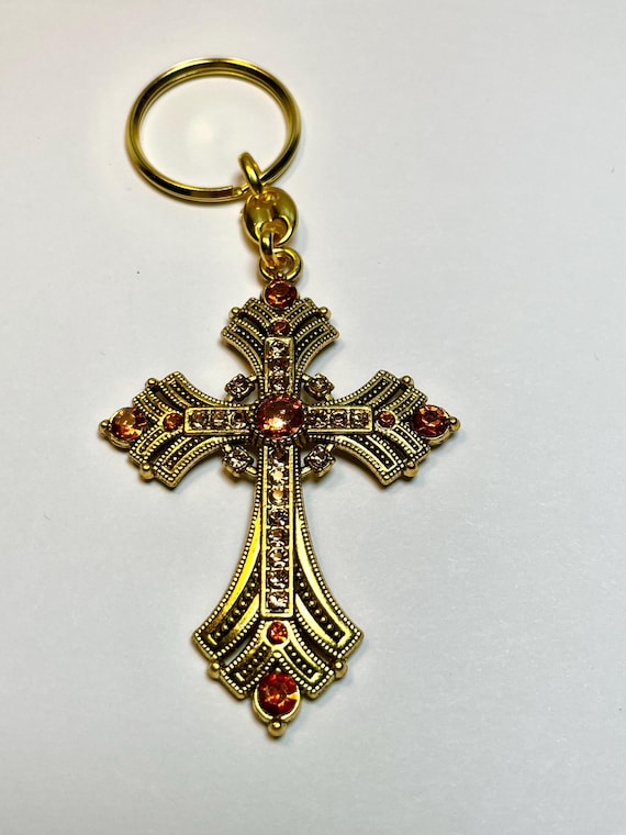 Coptic (egyptian Orthodox) Cross 3” Long on Keychain. - Etsy