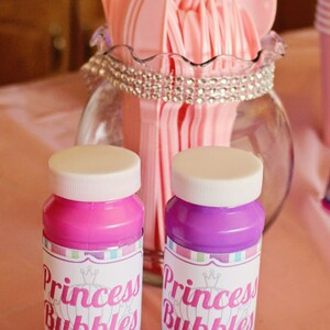 BUBBLE Bottle Wrappers - You Choose the Theme - Printable DIY Party Favors - Digital File - Etsy