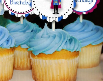 PRINCE Birthday Party - Instant Download - DIY Printable Coordinating Design Accessories Collection