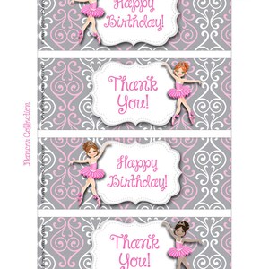 BUBBLE Bottle Wrappers - You Choose the Theme - Printable DIY Party Favors - Digital File - Etsy
