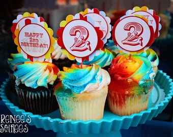 Personalized CARNIVAL Printable Birthday Collection - Customized - DIY Coordinating Design Accessories Party Printables