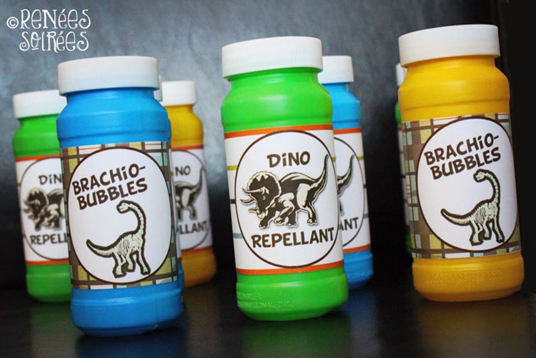 BUBBLE Bottle Wrappers - You Choose the Theme - Printable DIY Party Favors - Digital File - Etsy