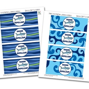 BUBBLE Bottle Wrappers - You Choose the Theme - Printable DIY Party Favors - Digital File - Etsy