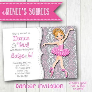 Ballerina Pin-the-tutu-on-the-dancer Party Game - Instant Download ...
