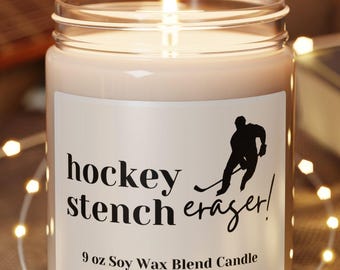 Hockey Mom, Hockey Mom Gift, Hockey Mom Candle, Gift for Mom, Gift for Hockey Mom, Unique Gift for Mom, Hockey Gift Manager, Christmas Gift