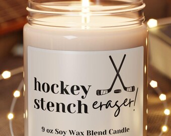 Hockey Mom, Hockey Mom Gift, Hockey Mom Candle, Gift for Mom, Gift for Hockey Mom, Unique Gift for Mom, Hockey Gift Manager, Christmas Gift