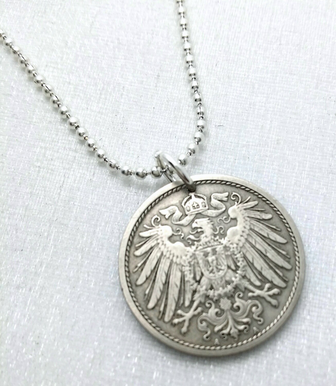 German Silver Coin Pendant main image 1
