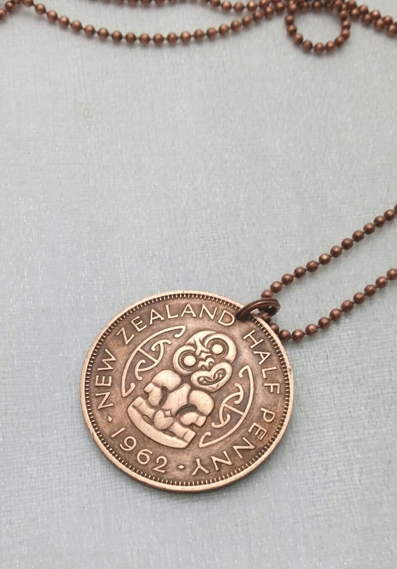 Half hotsell penny necklace