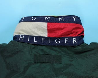 tommy patch jacket etsy