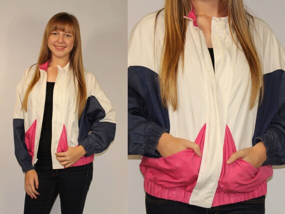80s Retro Vintage JACKET Coat Hip Hop Hipster Bomb