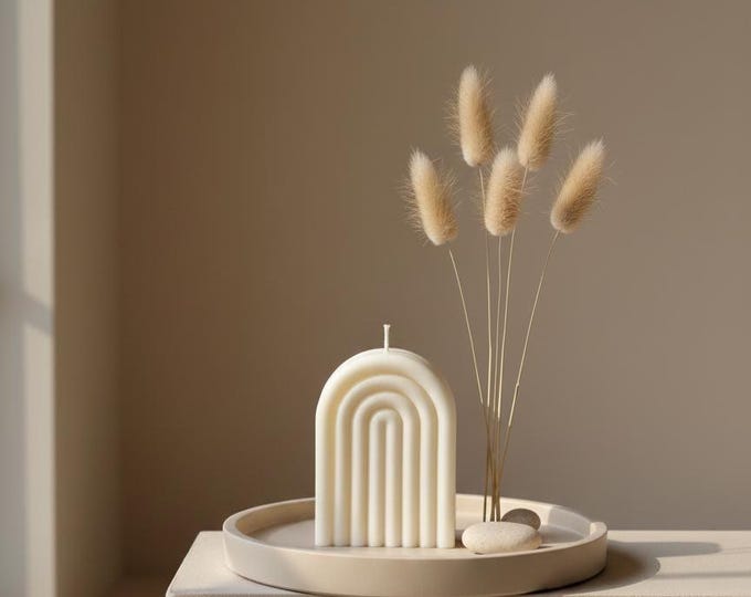 Harmony Arch Soy Candle/ Handmade