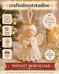 Crochet Angel Ornament Pattern PDF, Beginner Friendly Holiday Decoration (Instant Download) product logo