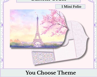 Made to Order Custom Junk Journal File: Mini Folio