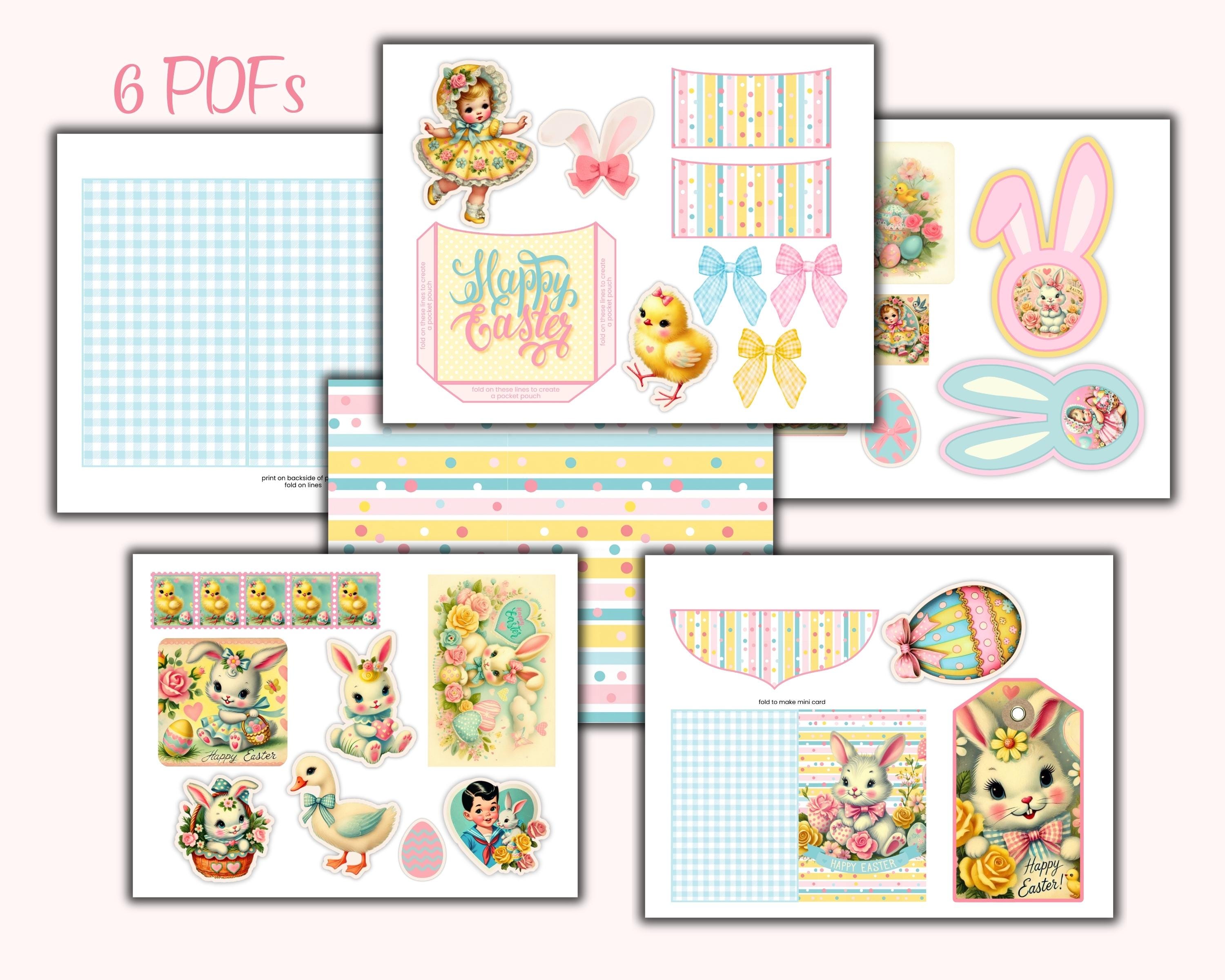 Easter Folio | Easter Junk Journal | Spring Junk Journal Kit | | Spring ...