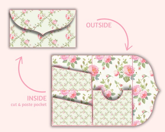 Fairy Folio | Fairy Junk Journal Kit | Spring Fairy Junk Journal Folio | Mini-Folio | Spring Folio | Shabby Chic, Fairie, Fantasy