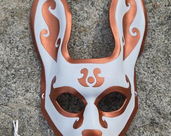 Handmade Leather Rabbit Masquerade Mask