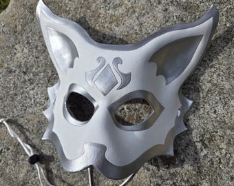 Handmade Leather Egyptian Cat Mask
