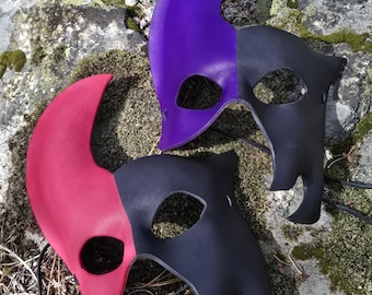 Masquerade Mardi Gras Leather Mask