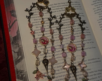Pink Fairy Garden Bookmark Add On