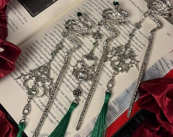 Emerald Snake Bookmark